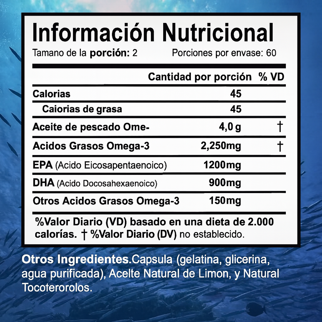 CAPSULAS DE OMEGA 3